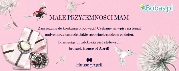 Konkurs blogowy "Małe przyjemności mam"
